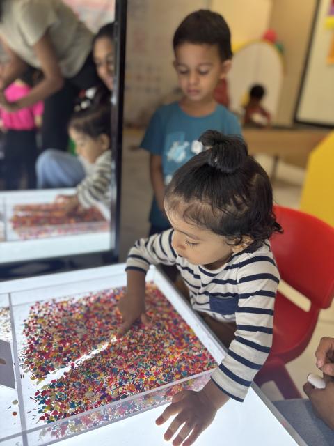 Sprinkler and scribble