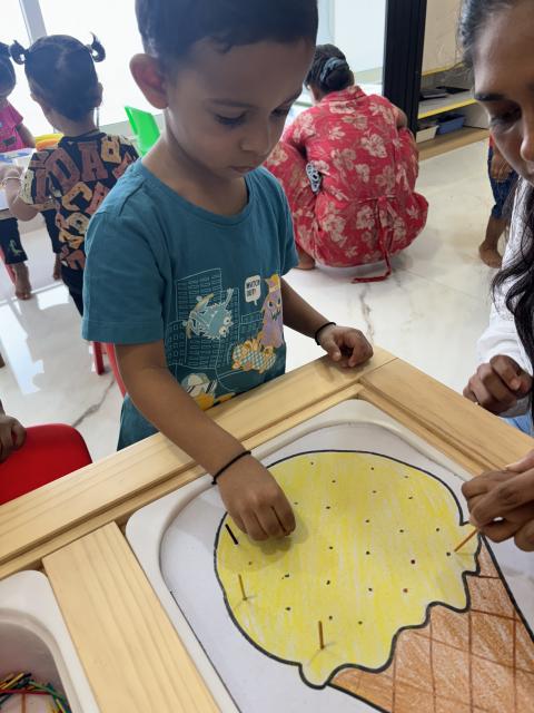 Ice crfeam poke and sprinkle