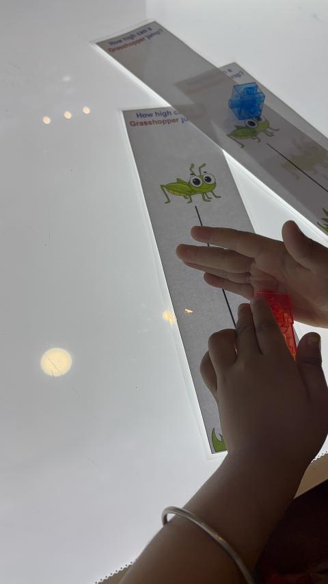 Grasshopper jump explorer